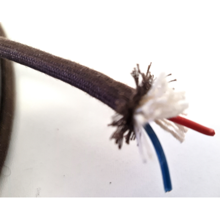 Kabel sieciowy w oplocie –jak z lat dwudziestych!