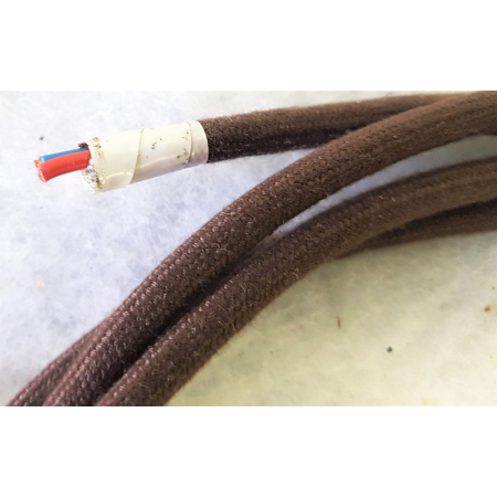 Kabel sieciowy w oplocie –jak z lat dwudziestych!