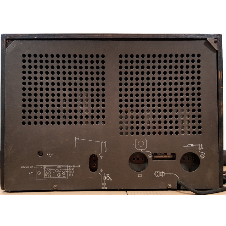 Vintage Radio Philips 616A– 1940r – Żyje- Rarytas!