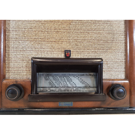 Vintage Radio Philips 616A– 1940r – Żyje- Rarytas!