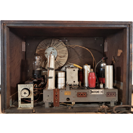 Vintage Radio Philips 616A– 1940r – Żyje- Rarytas!