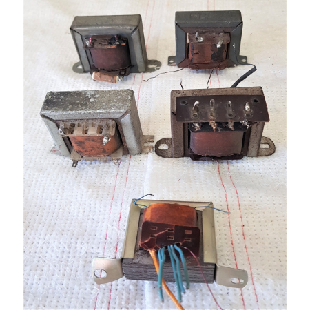 Transformatory głośnikowe nieoznakowane - SPRAWNE