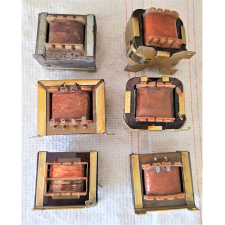 6 Róznych Transformatorów sieciowych - SPRAWNE