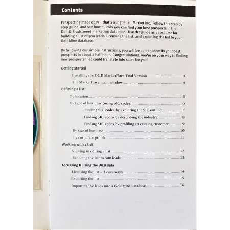 CRM – Goldmine 4.0_ World No.1_Licencje