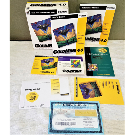 CRM – Goldmine 4.0_ World No.1_Licencje