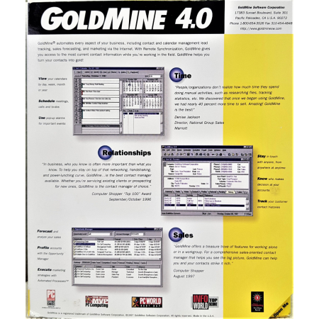 CRM – Goldmine 4.0_ World No.1_Licencje