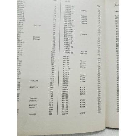 Motorola Semiconductors Catalog „POWER” – Unique