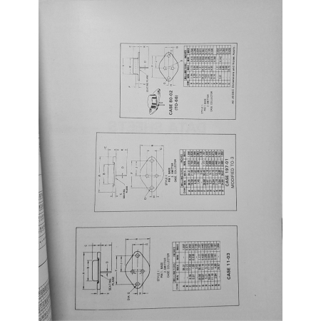 Motorola Semiconductors Catalog „POWER” – Unique