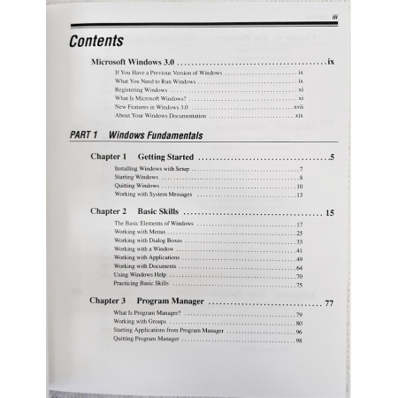 NEC - MS Win 3.0 User’s Guide- 1 edition j. ang.