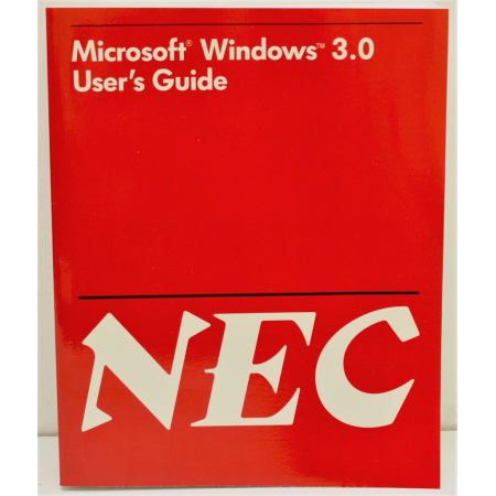 NEC - MS Win 3.0 User’s Guide- 1 edition j. ang.