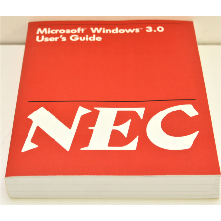 NEC - MS Win 3.0 User’s Guide- 1 edition j. ang.