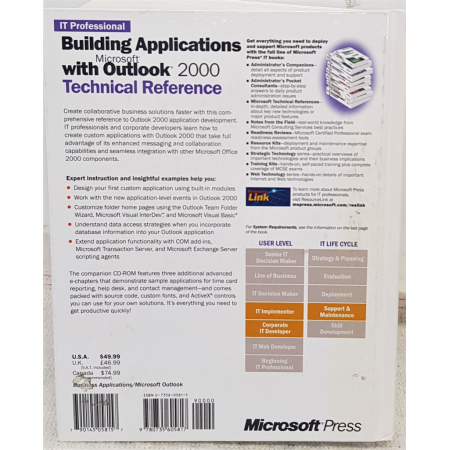 Twórz niestandardowe aplikacje z MS Outlook 2000