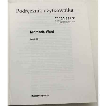 MS Office - Works_zestaw 6 podręczników - UNIKAT !
